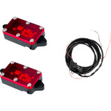 Heretic 70020 Rock Light Kit Red 2Pk