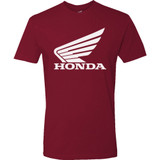 Honda Apparel Honda Wing T-Shirt - Maroon - Xl Np21S-M3018-Xl
