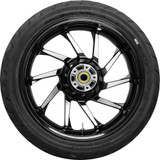 Coastal Moto Pkg-Hur185Bc-Abst Wheel Rear Hurricane W/Tire Abs (Tpms) Black Cut 18"