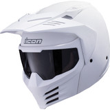 Icon Elsinore Helmet - Monotype - White - Medium