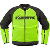 Icon Overlord3 Mesh Jacket - Hi-Viz Yellow - Large Icon Overlord3 Mesh Jacket - Hi-Viz Yellow - Large