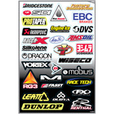 Factory Effex Decal Kit - Sponsor D 10-68006