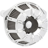 Inverted Series Air Cleaner Kit - 10-Gauge - Chrome 600-222 Inverted Series Air Cleaner Kit - 10-Gauge - Chrome 600-222