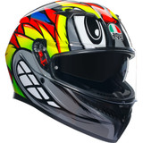 Agv 21183810040122X Helmet K3 Birdy2 G/Y/R 2X