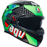 Agv 21183810040132X Helmet K3 Kamleon B/R/G 2X
