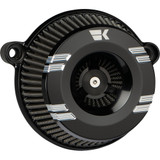 Khrome Werks Instigator Air Cleaner - Klassic - Black - Twin Cam 250200 Khrome Werks Instigator Air Cleaner - Klassic - Black - Twin Cam 250200