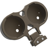 La Choppers Gauge Mount - Dual - Bronze - Dyna La-7397-02Z