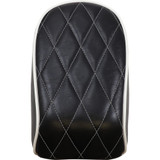 Le Pera Bare Bones Pillion Pad - White Diamond - Black - Fl/Fx '18-'23 Lyr-007Pdmwtp Le Pera Bare Bones Pillion Pad - White Diamond - Black - Fl/Fx '18-'23 Lyr-007Pdmwtp