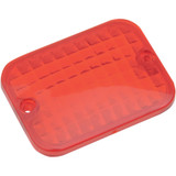 Drag Specialties Replacement Rectangular Lens - Red