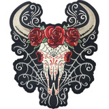 Lethal Threat Lt30228 Patch D.O.D. Western Skull Large