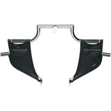 Drag Specialties Plain Lower - Black - Fl/Fx