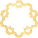 Lyndall Racing Brakes Llc 3-222 Rotor Front 1 Piece 11.8 Gold Swtblde
