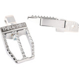 Militant Footpegs - Rear - Chrome Tsc-2019-3-Sr