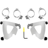 Memphis Shades Road Warrior Mounting Kit - Polished - Fxlr Mek2035