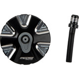 Moose Racing Aluminum Gas Cap - Black - Gas Gas T03-5111Bk