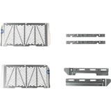 Moose Racing Billet Radiator Guards - Silver - Beta 12-4024 Moose Racing Billet Radiator Guards - Silver - Beta 12-4024
