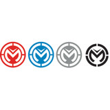 Moose Offroad 4320-2532 Decal Moose Icon 4Pk