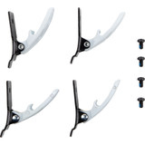 Moose Racing Qualifier Boot Buckle Kit - White 3430-1007