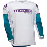 Moose Racing Qualifier Jersey - Blue/White - 4Xl 2910-7178