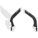 Acerbis X-Grip Frame Guards - White/Black - Ktm 2783151035 Acerbis X-Grip Frame Guards - White/Black - Ktm 2783151035