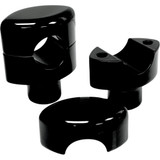 La Choppers Risers - Hefty Smooth - 1-1/2" - Black La-7406-01B La Choppers Risers - Hefty Smooth - 1-1/2" - Black La-7406-01B