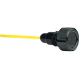 Oil Dipstick - Knurled - Black - Twin Cam Dyna/Touring/Trike Fd01-Magdstc-Kn-Blk