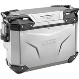 Outback Evo Side Case - Right - 33 Liter - Silver Obkes33Ara Outback Evo Side Case - Right - 33 Liter - Silver Obkes33Ara