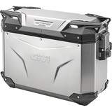 Outback Evo Side Case - Right - 37 Liter - Silver Obke37Ara Outback Evo Side Case - Right - 37 Liter - Silver Obke37Ara