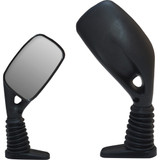 Parts Unlimited Mirror Pu Rect Shk Rstn
