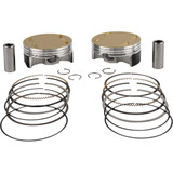 Je Pistons 394138 Piston Kit Ultra Harley Davidson M8 17+ 10.25:1 4.250 Bore