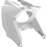 Polisport Airbox Cover With Side Panel - Oem White 8606700001 Polisport Airbox Cover With Side Panel - Oem White 8606700001