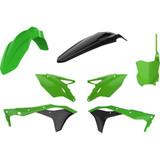 Polisport Body Kit - Complete - Green/Black - Kx 250F 90836 Polisport Body Kit - Complete - Green/Black - Kx 250F 90836