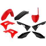Polisport Body Kit - Complete - Red/Black - Crf 250R/450R 90833 Polisport Body Kit - Complete - Red/Black - Crf 250R/450R 90833