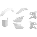 Polisport Complete Body Kit - White - Yz 125/250 90648 Polisport Complete Body Kit - White - Yz 125/250 90648
