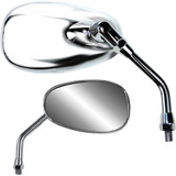 Parts Unlimited Mirror Pu American Chrome