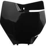 Polisport Number Plate - Black - Ktm 8664900003 Polisport Number Plate - Black - Ktm 8664900003