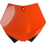 Polisport Number Plate - Oem '07 - '10 Orange - Ktm 8664400001 Polisport Number Plate - Oem '07 - '10 Orange - Ktm 8664400001