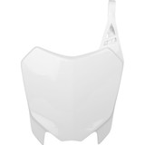 Polisport Number Plate - Oem White - Crf110F 8658800002 Polisport Number Plate - Oem White - Crf110F 8658800002