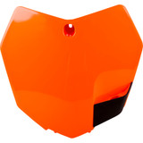 Polisport Number Plate - Orange - Ktm 8659100001 Polisport Number Plate - Orange - Ktm 8659100001