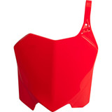 Polisport Number Plate - Red Cr04 - Crf 250R/450R 8656700003 Polisport Number Plate - Red Cr04 - Crf 250R/450R 8656700003