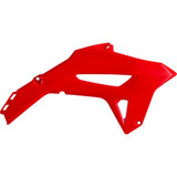 Polisport Radiator Cover - '04 Oem Red - Crf 250R/450R 8474900001