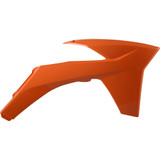 Polisport Radiator Cover - Orange - Ktm 8428600003