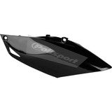 Polisport Side Panels - Black - Crf250R 8606800003 Polisport Side Panels - Black - Crf250R 8606800003