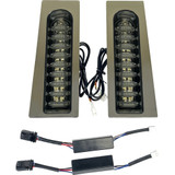 Probeam Auxiliary Fillerz - Run/Brake/Turn - Smoke Lens - Chrome Pb-Fill-23-Sc