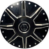 Quad Logic Billet Airbox Cover For Can-Am - Black 500-1056-Pu