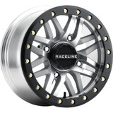 Raceline Wheels A91Ma-57056+10 Wheel Bl Ryno Blk Mchnd 15X7 4X156 +10Mm