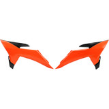 Radiator Covers - Fluorescent Orange - Ktm Kt05025#Fflu