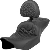 Saddlemen 823-07-210B0 Seat Roadsofa Tg W/ Driver Backrest Fl