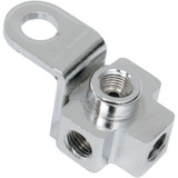 Drag Specialties Brake Line Tee - Rear