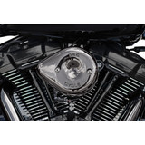 S&S Cycle Stealth Mini Teardrop Air Cleaner Cover - M8 - Lava Chrome 170-0780 S&S Cycle Stealth Mini Teardrop Air Cleaner Cover - M8 - Lava Chrome 170-0780